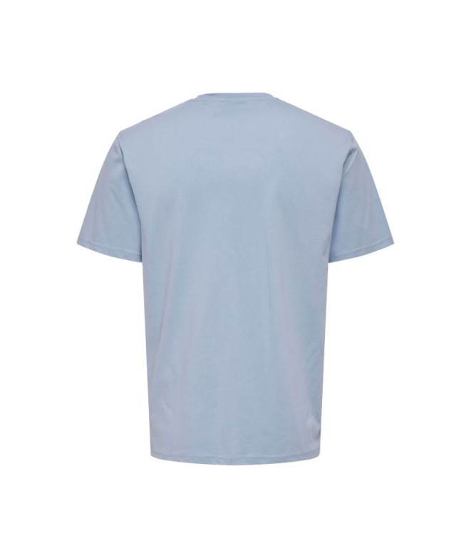 Camiseta Only & Sons Onslevi Life Reg Text...