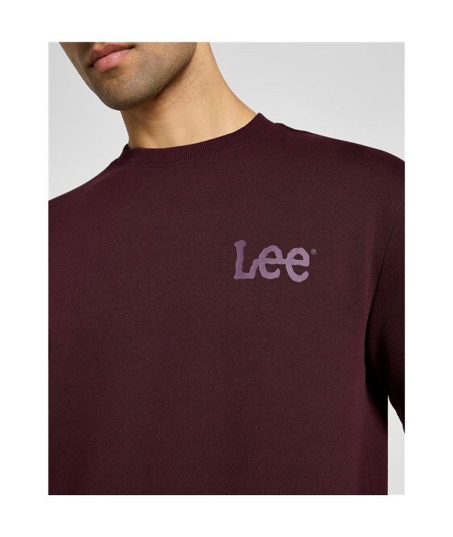 Sweat Homme Lee Wobbly Purple