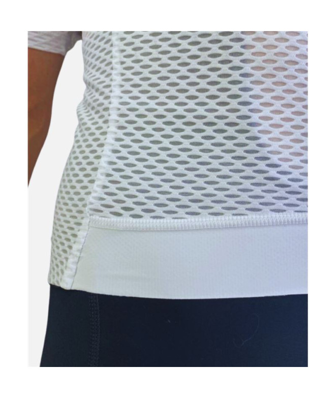 Ciclismo Jersey Hemon Light Climb M/C Branco...