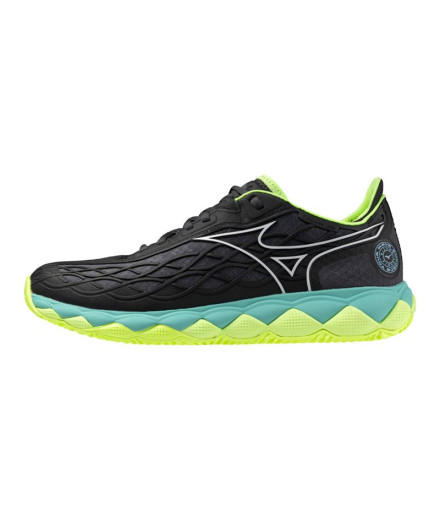 Chaussures Tennis Mizuno Homme de Wave Enforce Tour Cc Noir 2