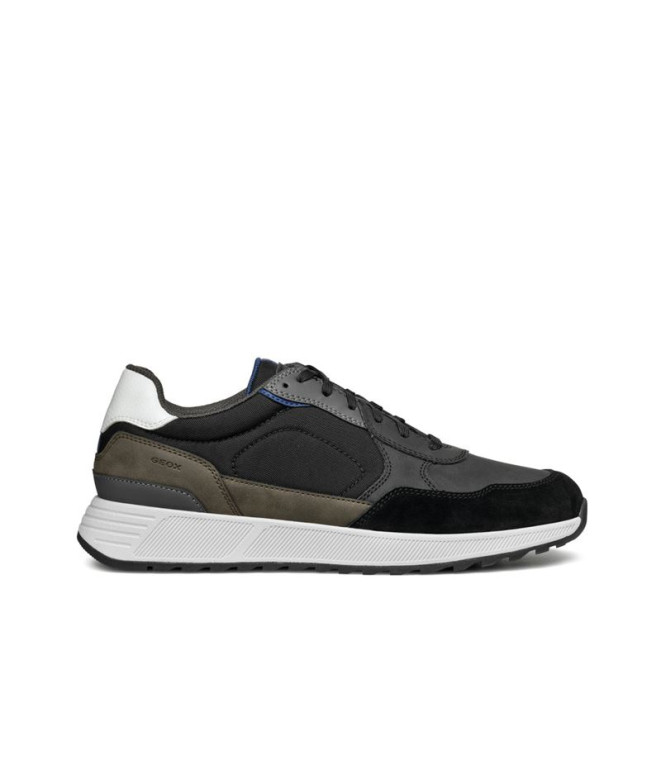 Zapatillas Geox Molveno - Nbk Sint.+Tess. Hombre Negro/Military