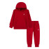 Conjunto Set Infantil Pulôver Jordan Mj Brklyn Fleec Fleec Vermelho