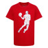 Camiseta Menino Jordan Air Jordan Dots Ss Vermelho