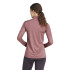 Camiseta Montanha adidas Mulher by Terrex Multi Half Zip Longsleeve Garnet
