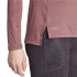 Camiseta Montanha adidas Mulher by Terrex Multi Half Zip Longsleeve Garnet