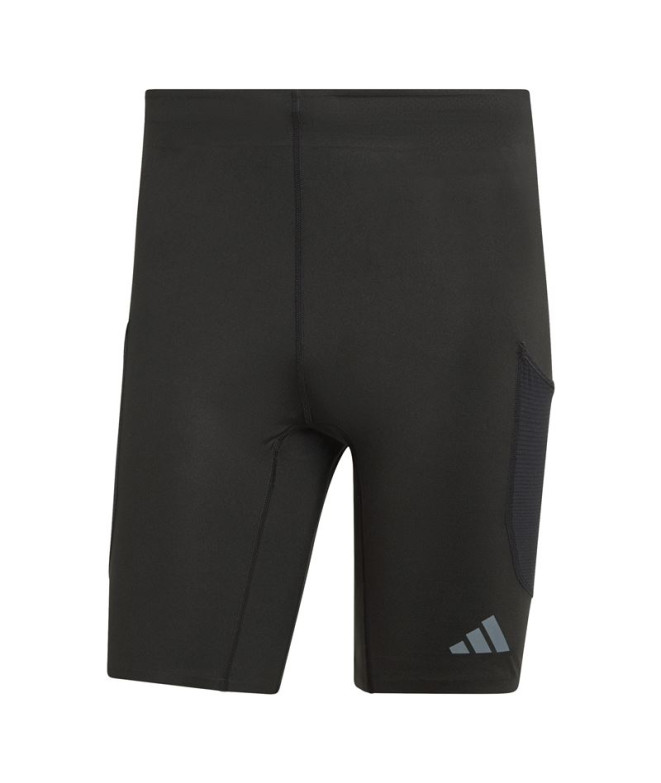 Collants Running adidas Running Homme de Adizero Black