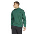 Moletom adidas Homem All Szn Fleece 1/4 Zip Crew Verde Escuro