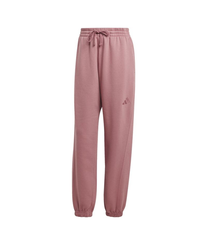 Calça adidas Mulher All Szn Fleece Loose Rosa