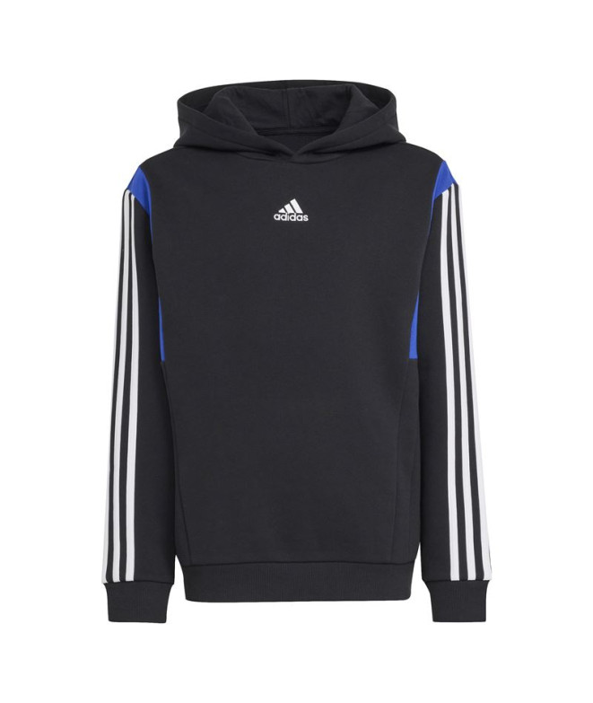 Moletom adidas Infantil Colorblock Preto