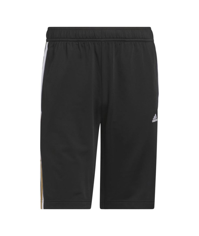 Calça adidas Homem Fato de treino em tricot com blocos de cores Essentials Preto