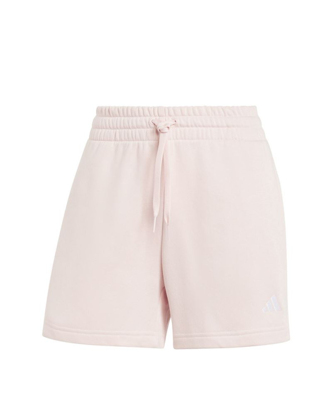 Pantalones adidas Essentials Small Logo Fleece Mujer Rosa