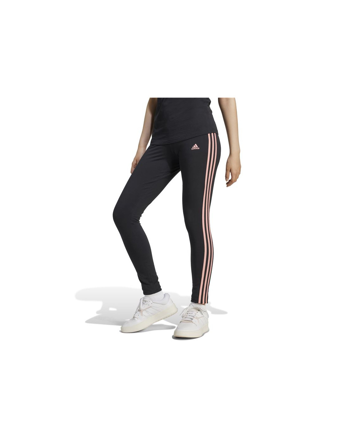 Mallas adidas Essentials 3 Bandas Mujer Negro