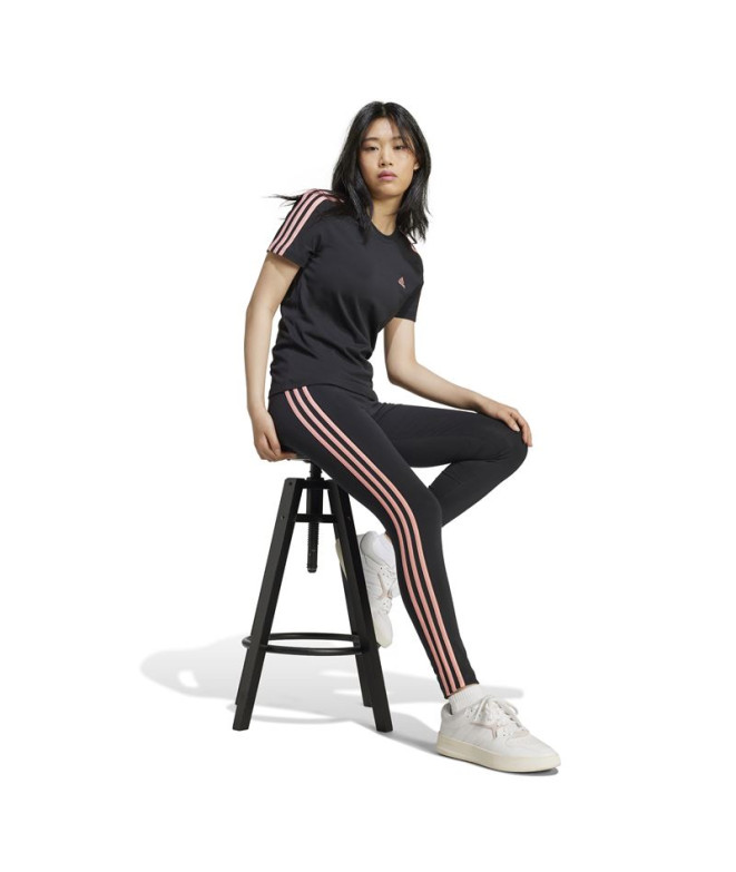 Malhas adidas Mulher Essentials 3 Band Preto