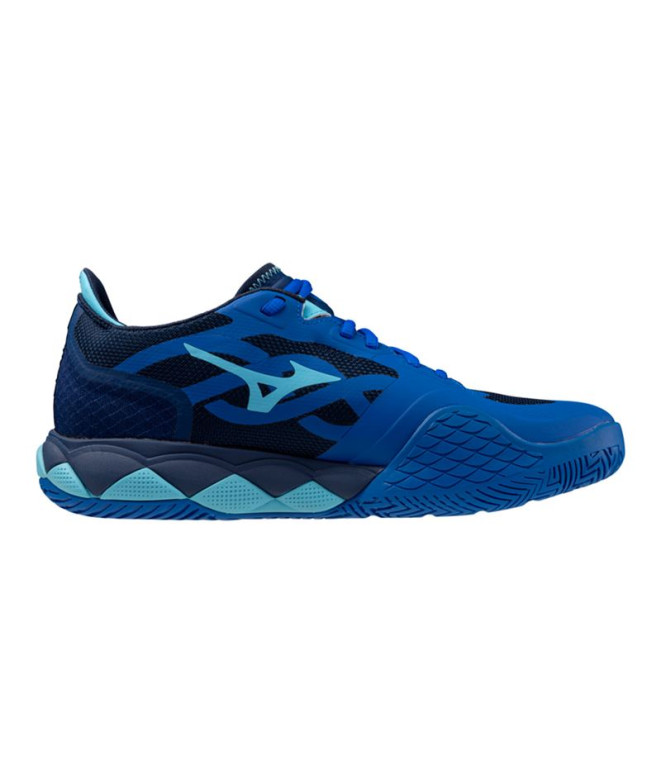 Zapatillas de Pádel Mizuno Wave Enforce Tour Ac Hombre Azul