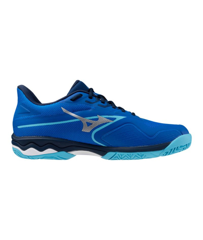 Chaussures Pádel Mizuno Homme de Wave Exceed Light 2 Ac Bleu