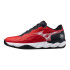 Zapatillas de Pádel Mizuno Wave Enforce Court Pádel Hombre Rojo Oscuro