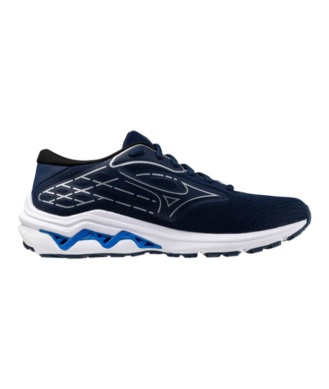 Chaussures Running Mizuno Homme de Wave Equate 8 Night Blue