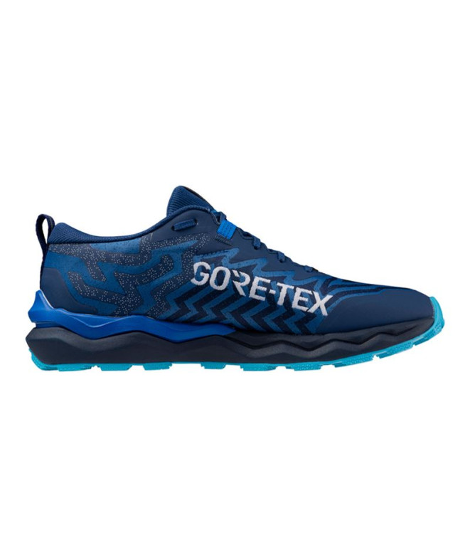 Sapatilhas Trail Mizuno Homem por Wave Daichi 8 Gtx Azul Cobalto