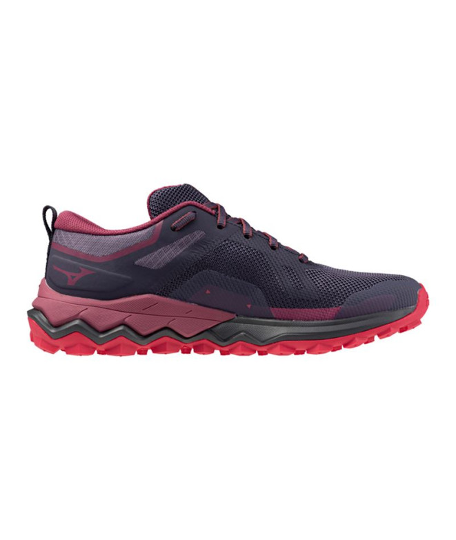 Chaussures Trail Mizuno Femme par Wave Ibuki 4 Gris foncé