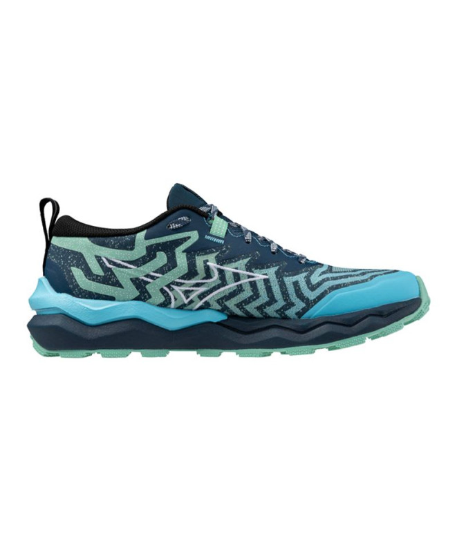 Zapatillas de Trail Mizuno Wave Daichi 8 Mujer Verde Jade