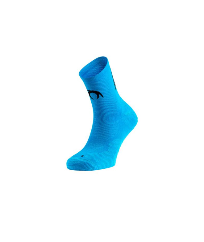 Calcetines de Lurbel Pista Four Turquesa/Negro