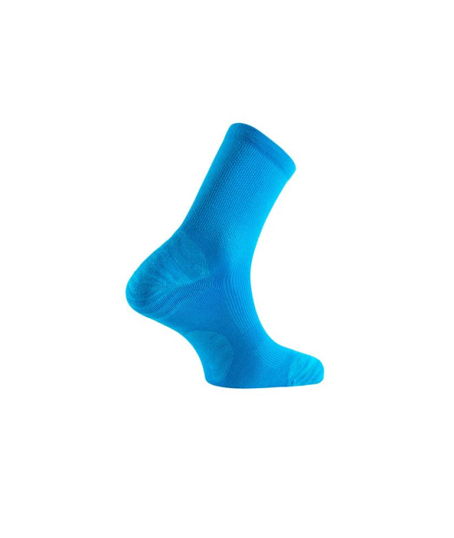 Chaussettes de Lurbel Pista Four Turquoise/Noir