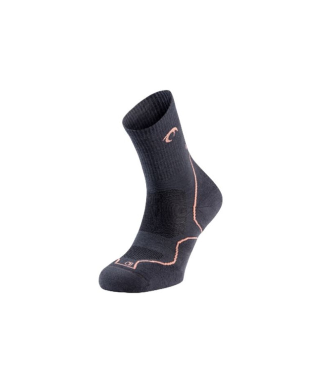 Calcetines de Trail Lurbel Tierra Five Marengo/Coral