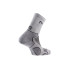 Meias de Trail Lurbel Terra Five Cinza Gelo/Marengo