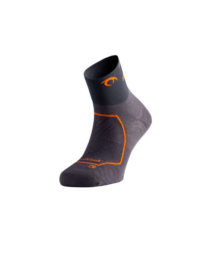 Calcetines de Lurbel Race Three Marengo/Naranja