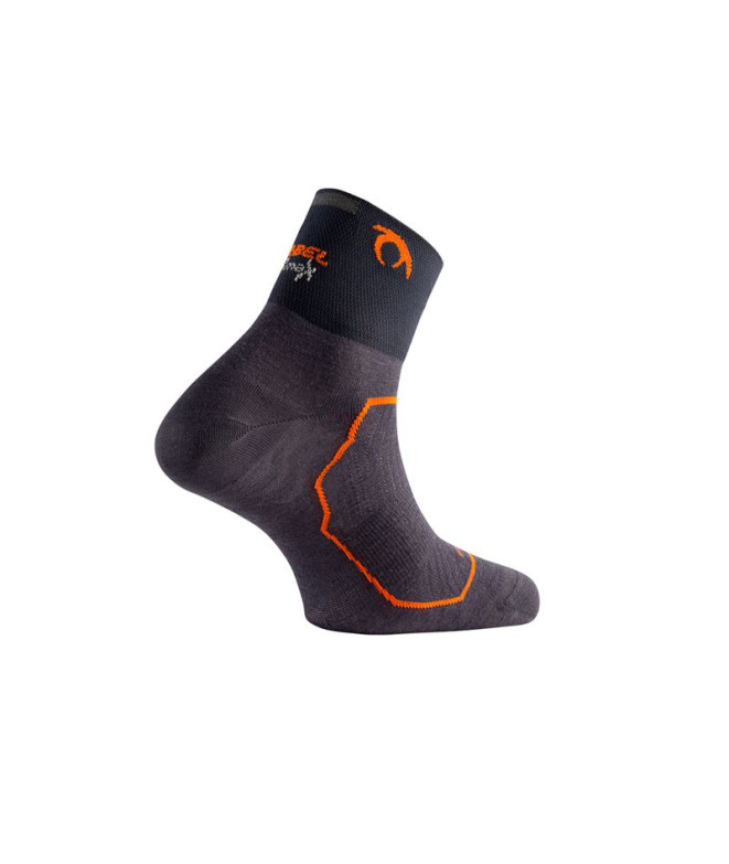 Calcetines de Lurbel Race Three Marengo/Naranja