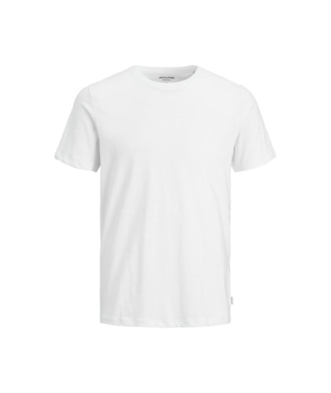 Camiseta Jack and Jones eorganic Basic Branco Homem