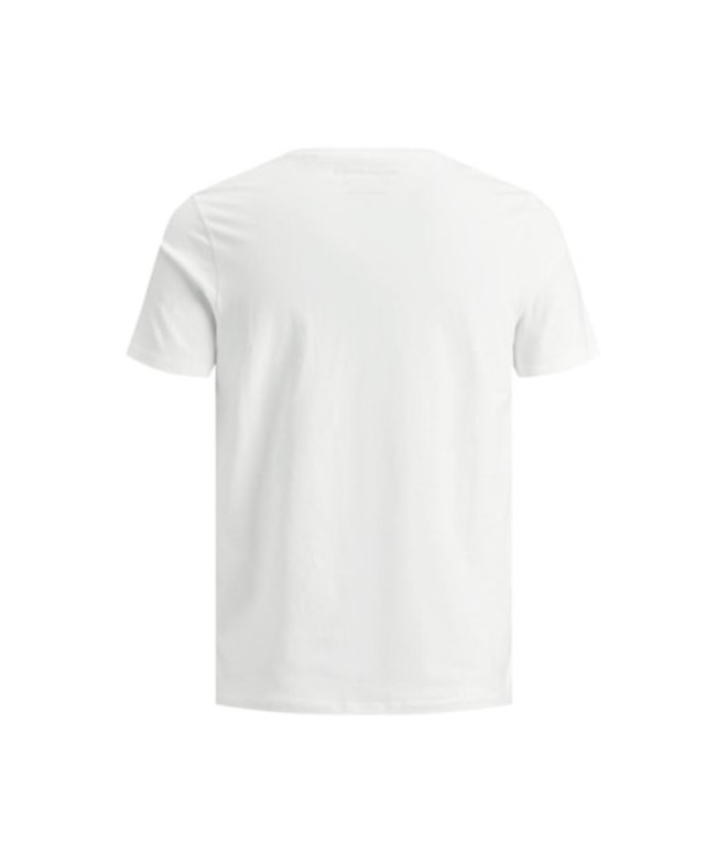 T-shirt Jack and Jones eorganic Basic White Homme