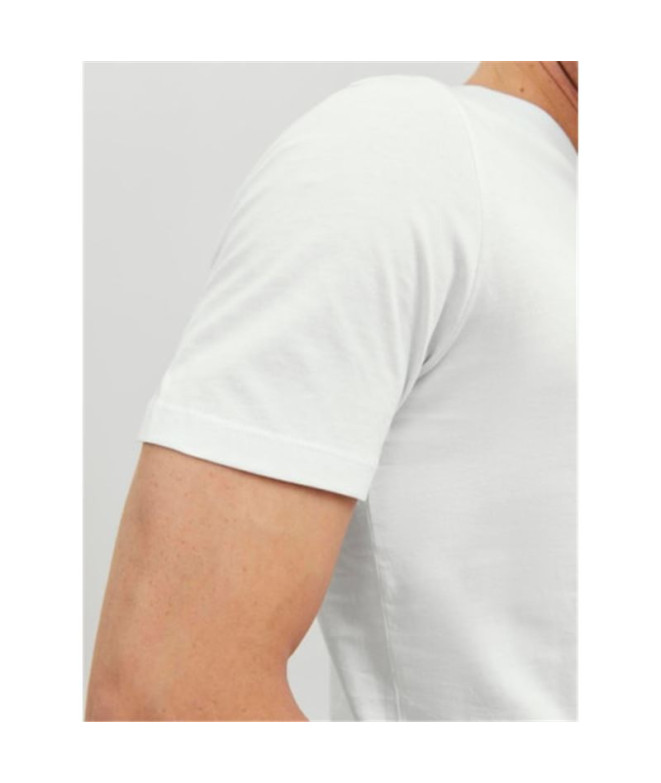 T-shirt Jack and Jones eorganic Basic White Homme