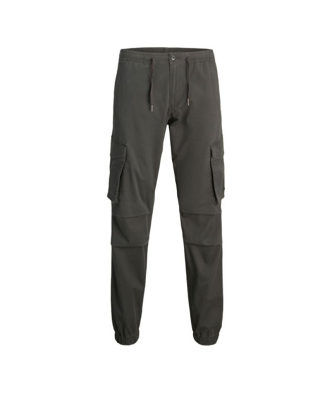 Calça Homem Jack & Jones stkane noah Cuffed Cargo Preto