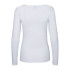 Camiseta Vero Moda maxi Myoft Uneck Branco brilhante Mulher