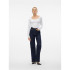 Camiseta Vero Moda maxi Myoft Uneck Branco brilhante Mulher