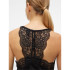 Camiseta Vero Moda ana/L Lace Black Mujer