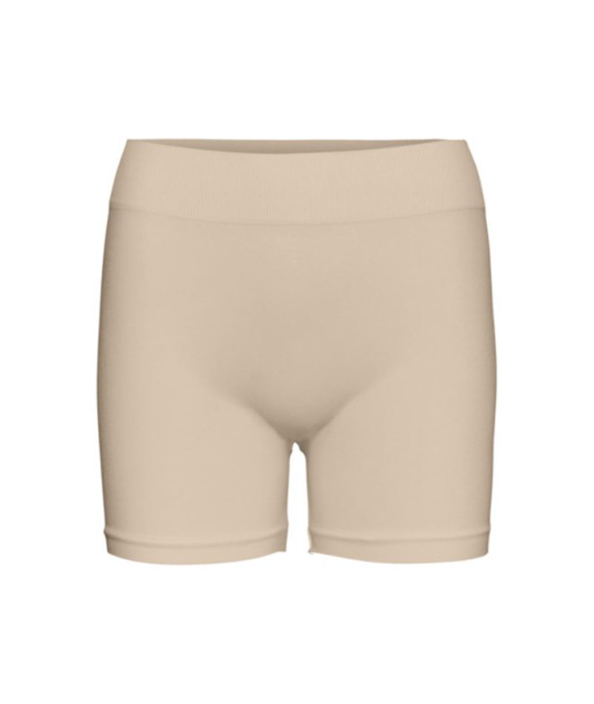 Collants Vero Moda jackieeamless Mini Tan Femme