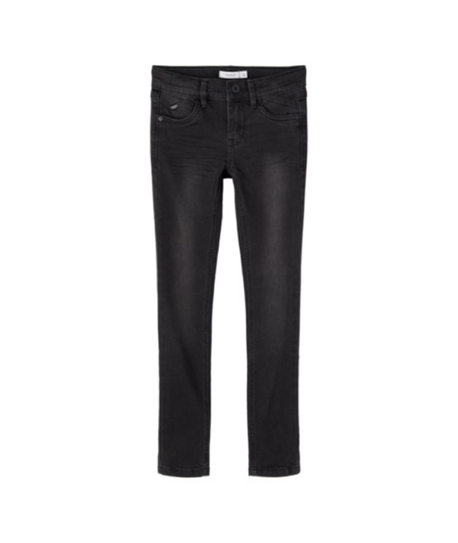 Pantalon Name it mpete Jean skinny 2012-On Denim noir Enfant