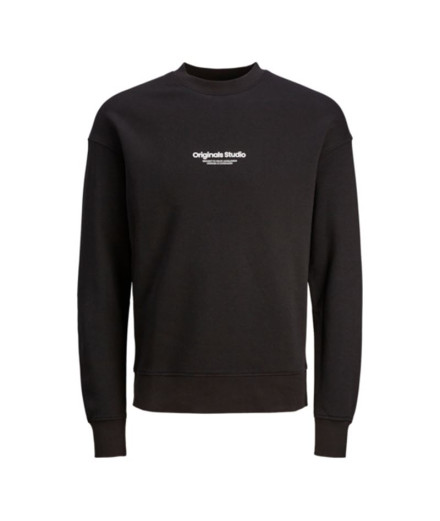 Moletom Jack & Jones Jorvesterbro Homem Preto Moletom Jack & Jones Jorvesterbro Homem Preto