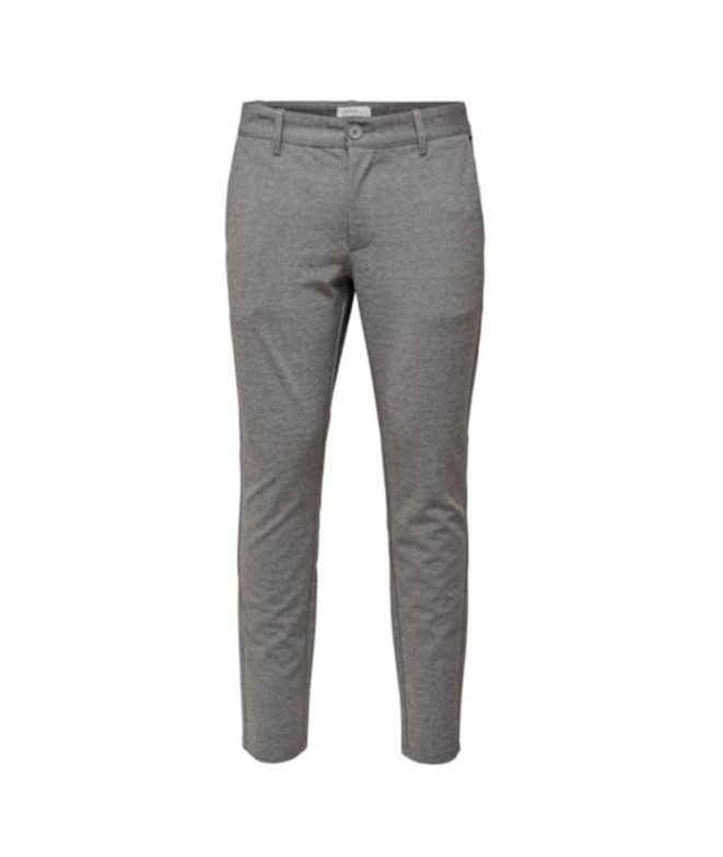 Calça Homem Only & Sons mark Slim 0209 Medium Grey Melange