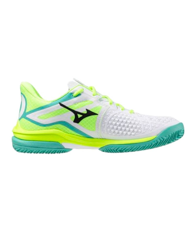 Zapatillas de Padel Mizuno Wave Exceed Tour 6 Cc Mujer Blanco