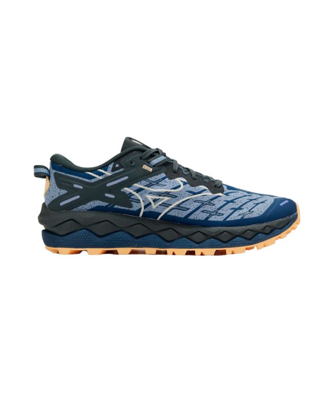 Sapatilhas Trail Mizuno Mulher por Wave Mujin 10 Lila Azul