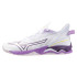 Chaussures Handball Mizuno Femme de Wave Mirage 5 White