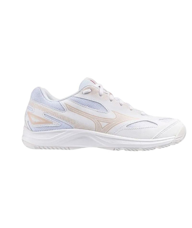 Zapatillas de Balonmano Mizuno Stealth Star 2 Infantil Blanco