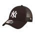 Homem New Era Boné Field 9FORTY New York Yankees BLKWHI