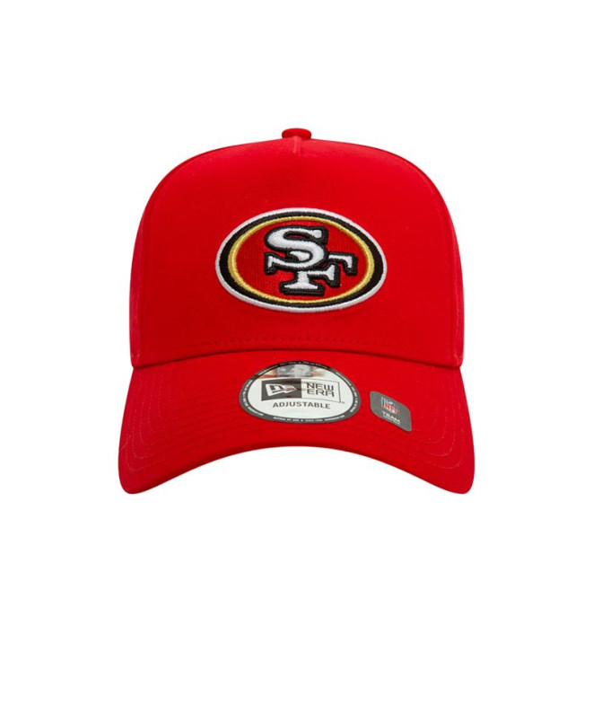 Casquette New Era Couleurs officielles de l'équipe NFL des 46ers de San Francisco Homme