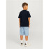 Camiseta Jack and Jones ecorp Logo Navy Blazer Infantil