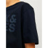 Camiseta Jack and Jones ecorp Logo Navy Blazer Infantil