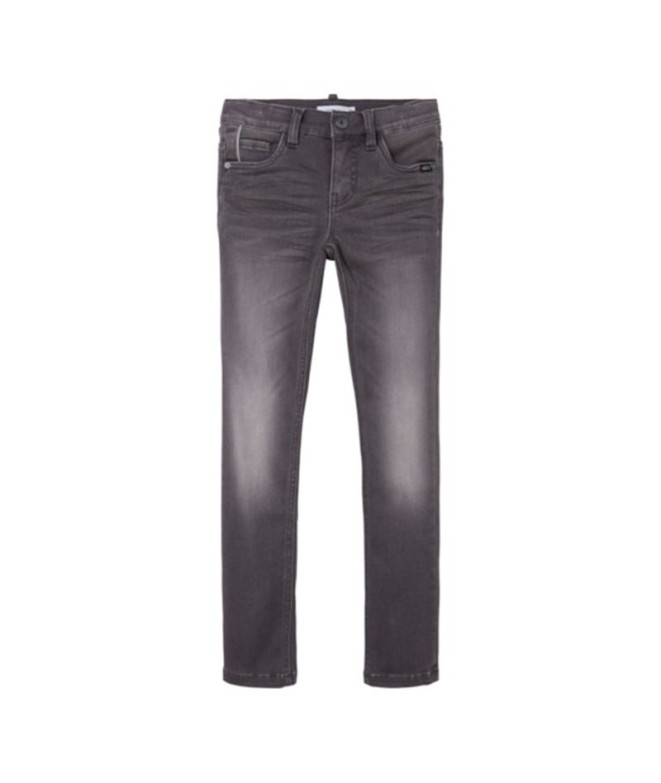 Pantalon Name it mtheo Jeans 1507-Cl Dark Grey Denim Enfant